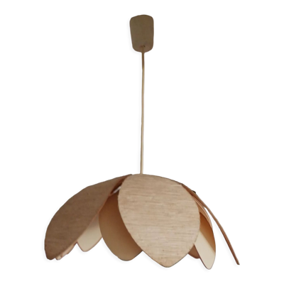 Suspension fleur petales corolle vintage