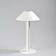 Table lamps by Bent Karlby for Lyfa, circa 1980.