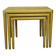 Set of three mid century nesting tables, Sweden 1960s
