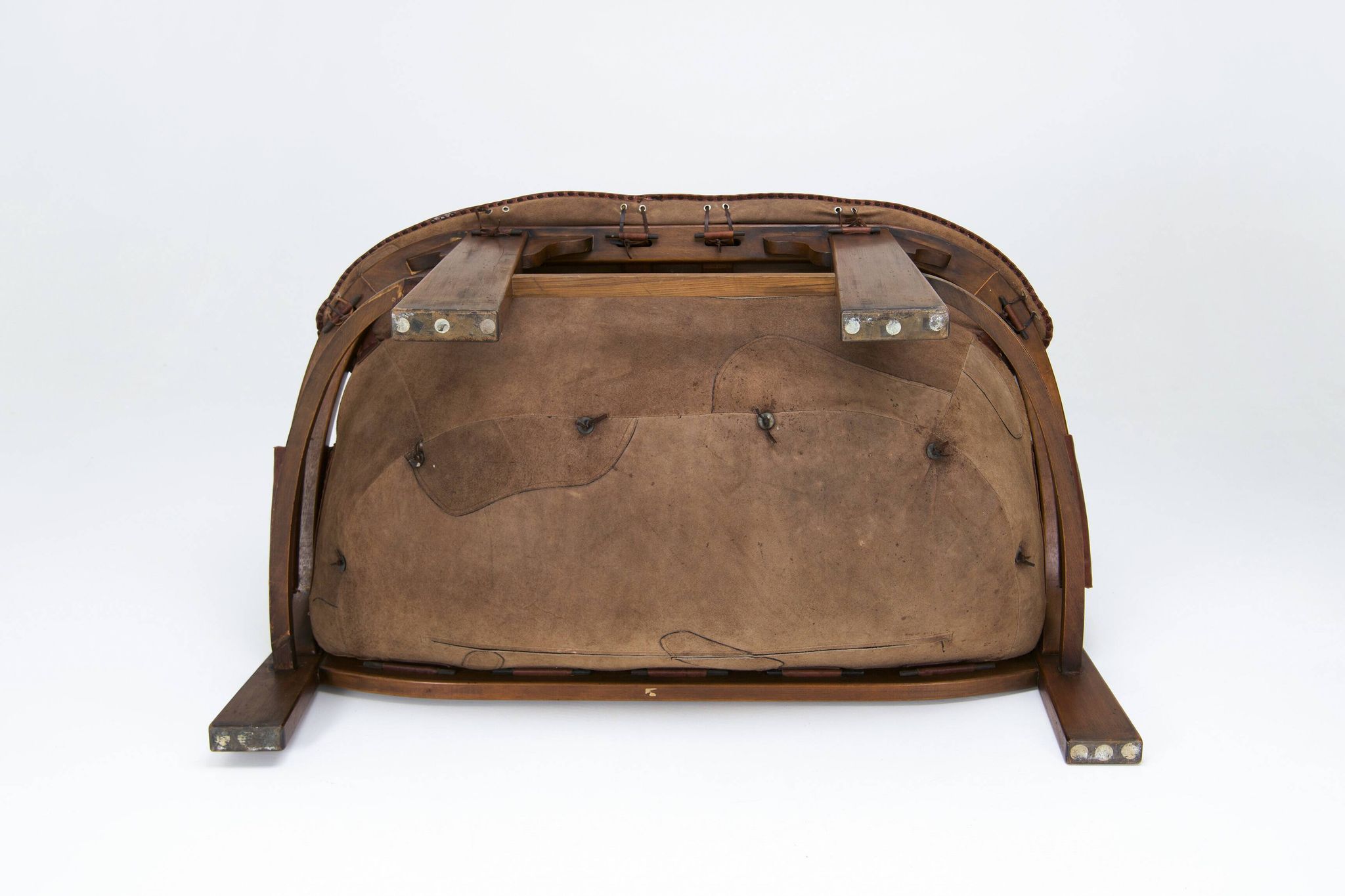 Italian Brutalist 2-Seater Sofa by Luciano Frigerio