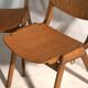 Vintage Thonet dining chairs (c.1950). Set of 4 pieces.