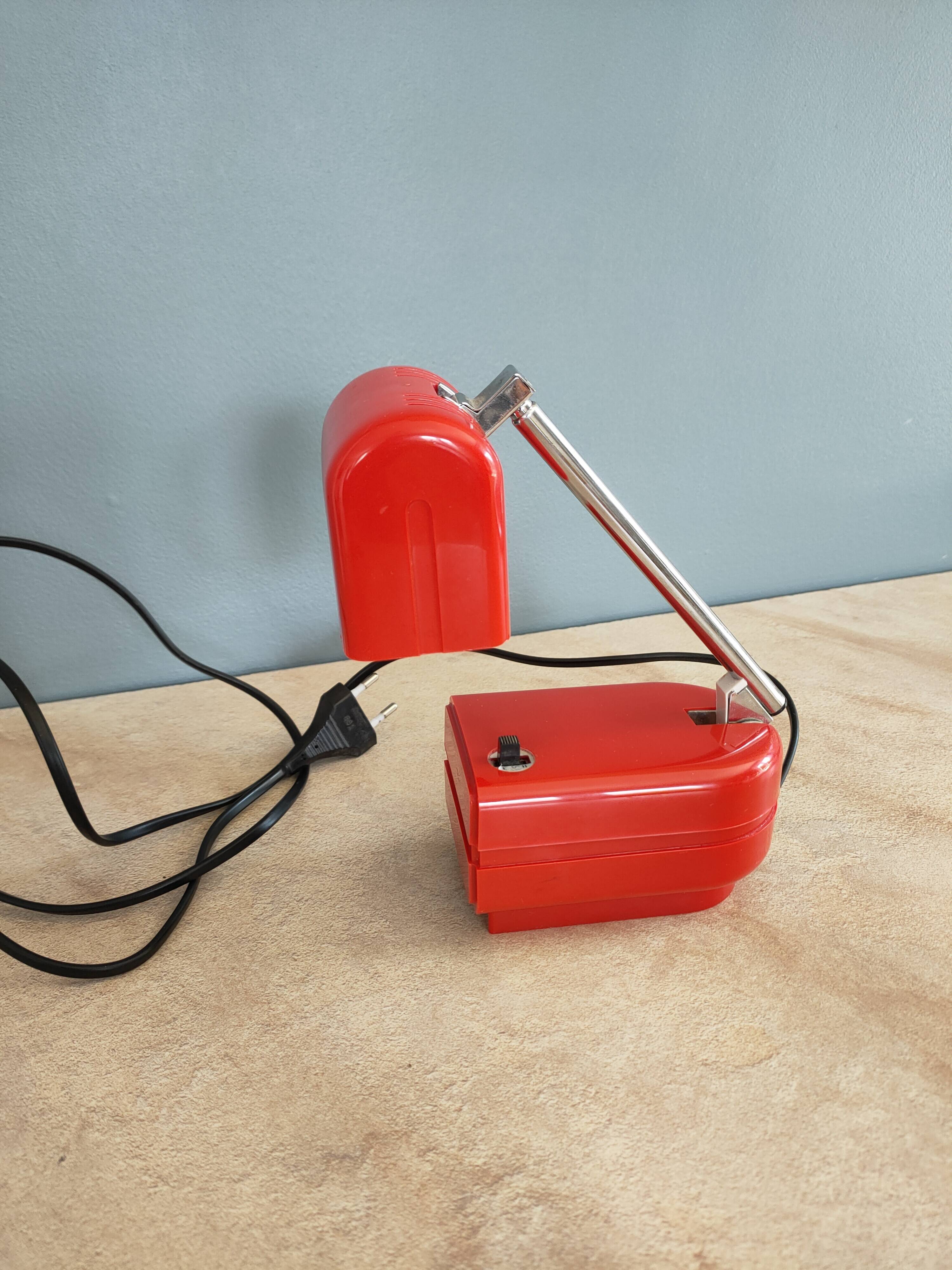 Vintage telescopic desk lamp