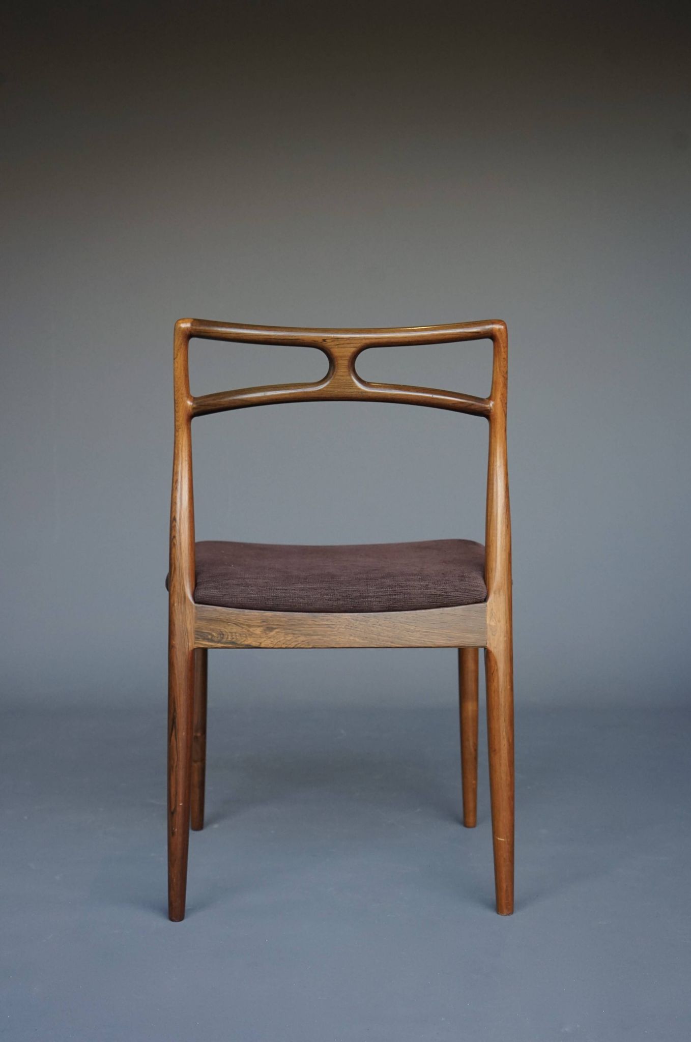 Dining chairs model 94 by Johannes Andersen for Christian Linneberg, Denmark. Set of 6.