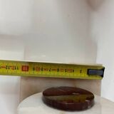 Paire de serre-livres art déco en marbre rose