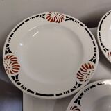 Assiettes Creuses En Porcelaine