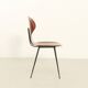 Six plywood chairs by Carlo Ratti, Italy, 1950s.