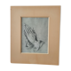 Illustration prints hands in prayer