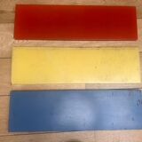 Tomado wall shelf pair – Mondrian colours – vintage