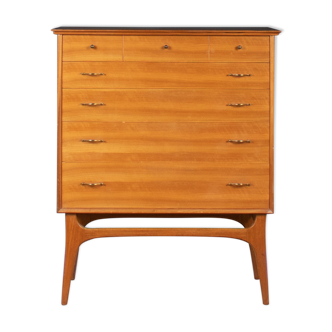 Chest of drawers by Alfred Cox for heals of london 1960