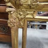 GILT WOODEN GLASS MIRROR FROM THE LATE 18TH CENTURY