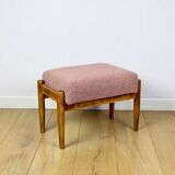 Edmund Homa stool pink boucle seat