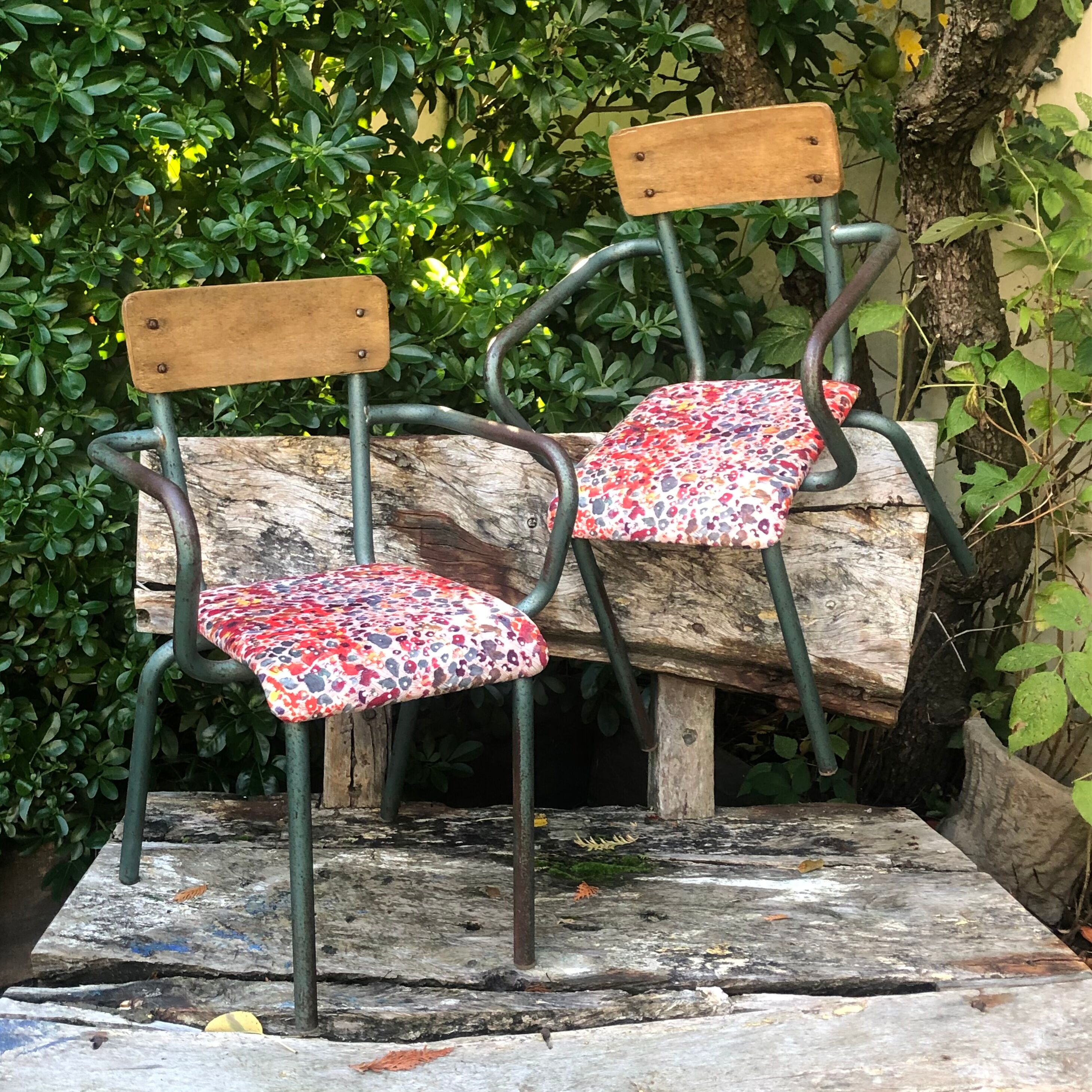 Pair of children's chairs
