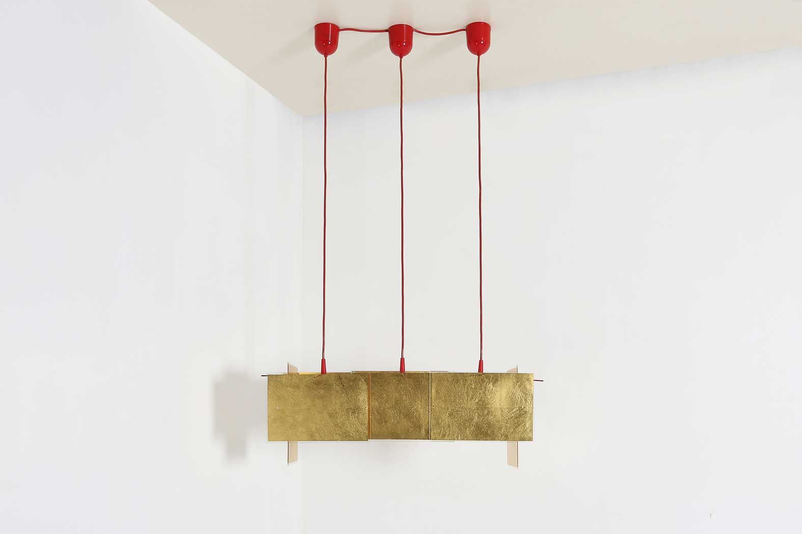24 karat blau lamp by Ingo Maurer