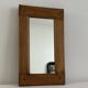 Antique pine mirror 22x34cm