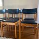 Lot de six chaises Scandinave vintage