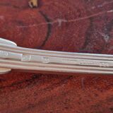 Alfenide, Christofle - Silver-plated metal table spoon - Chinon model