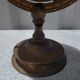 Authentic antique vintage musical globe in wood