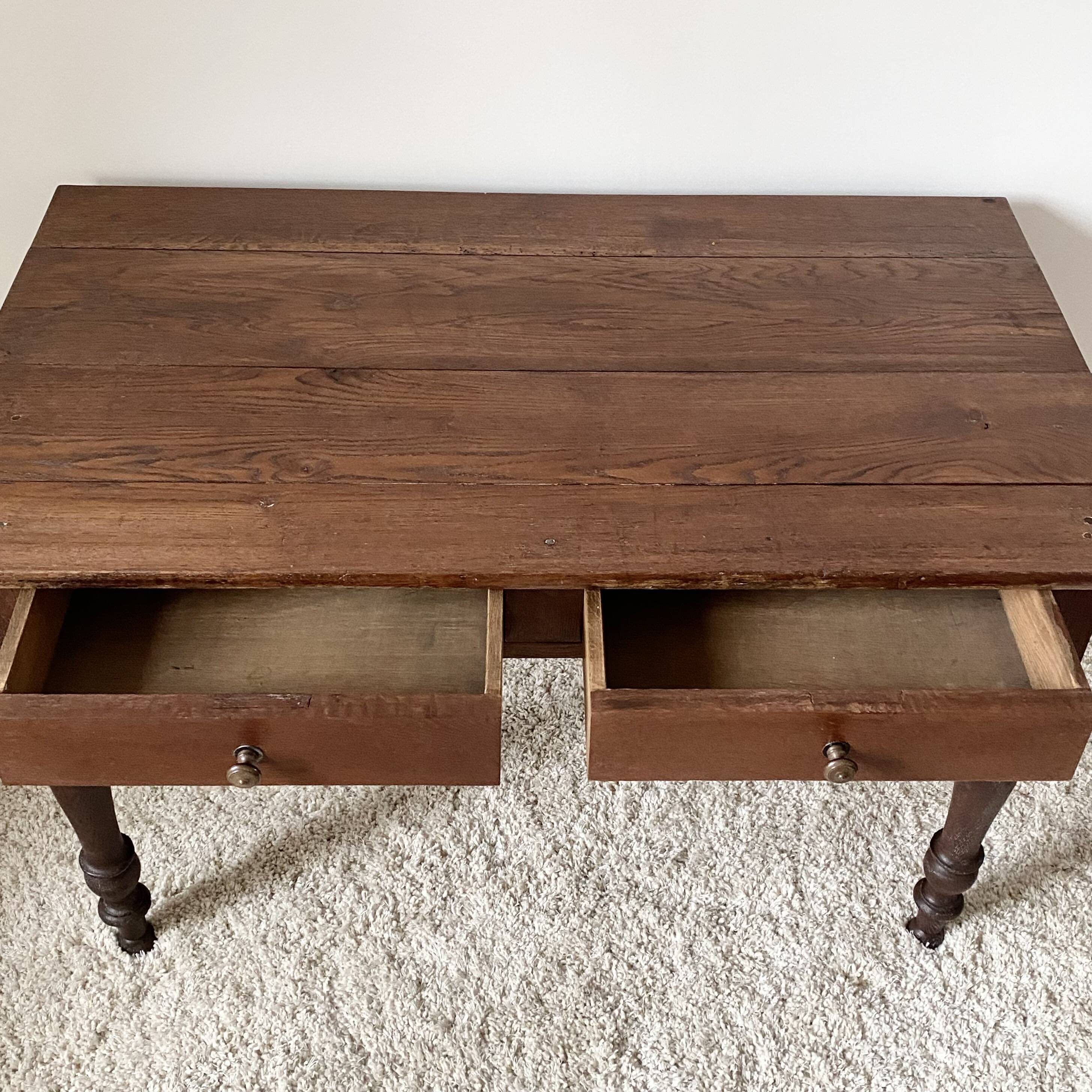 Old farm table