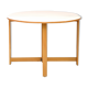 White round table with wings
