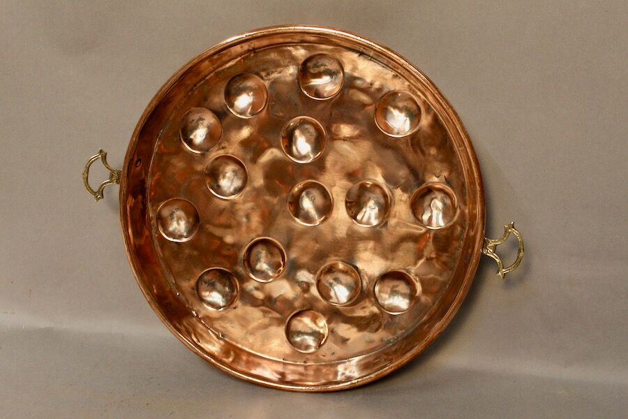Copper snail dish