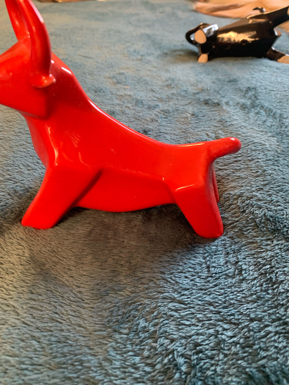 Ceramic bull