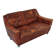 Mid century patchwork tufted patinated leather sofa, 1960s