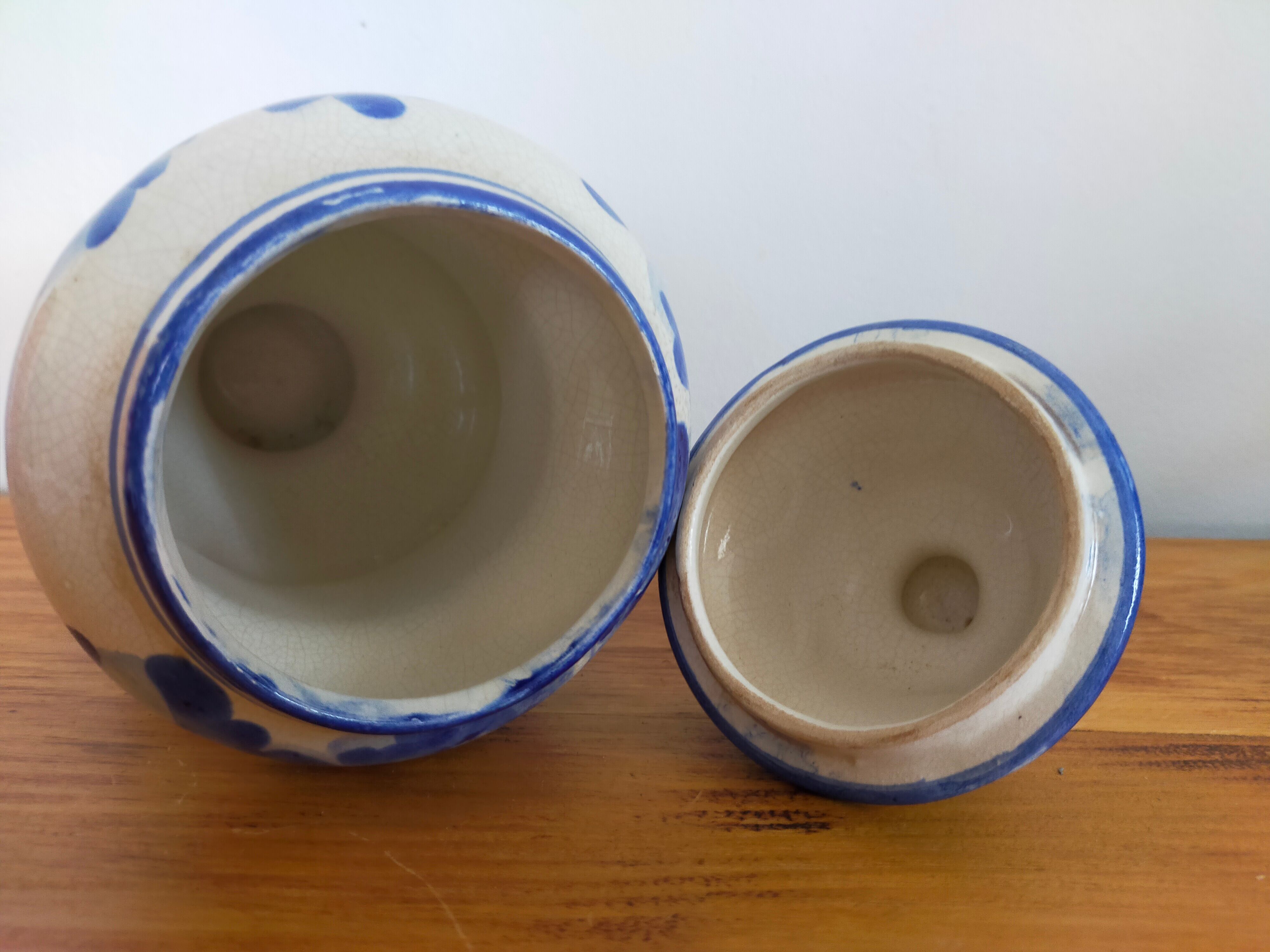 Pharmacy pot old vintage apothecary herbalist mint