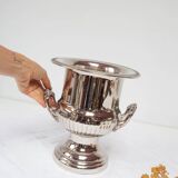 Louis XVI style silver-plated champagne bucket