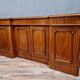 English sideboard from the Napoleon III period in blond mahogany circa 1850