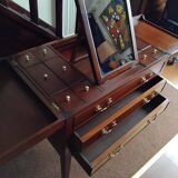 Solid mahogany men's dressing table