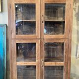 Raw teak sideboard