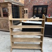 1950s oak shelf