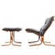 Lounge Chair and Ottoman by Ingmar Relling for Westnofa