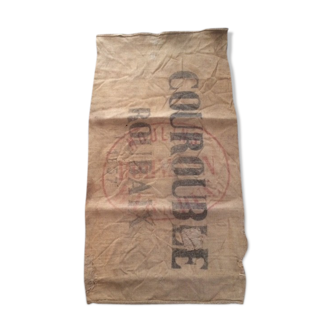 Old burlap bag "Courouble Roubaix"