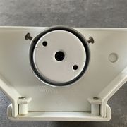 Ghiplen Ghidini wall lamp from the 70s in frosted glass and metal