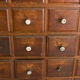 Trade cabinet with 96 drawers
