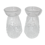 Hyacinth/bulb vase duo