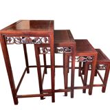 Nesting table Red wood