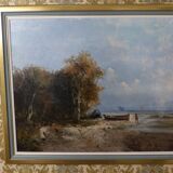 Tableau ancien d'émile godchaux