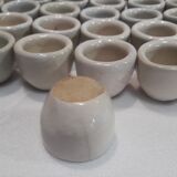 Set of 36 snail pots cups