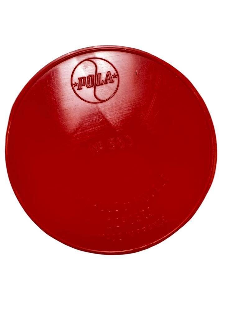 Vintage orange wall mirror 70s pola