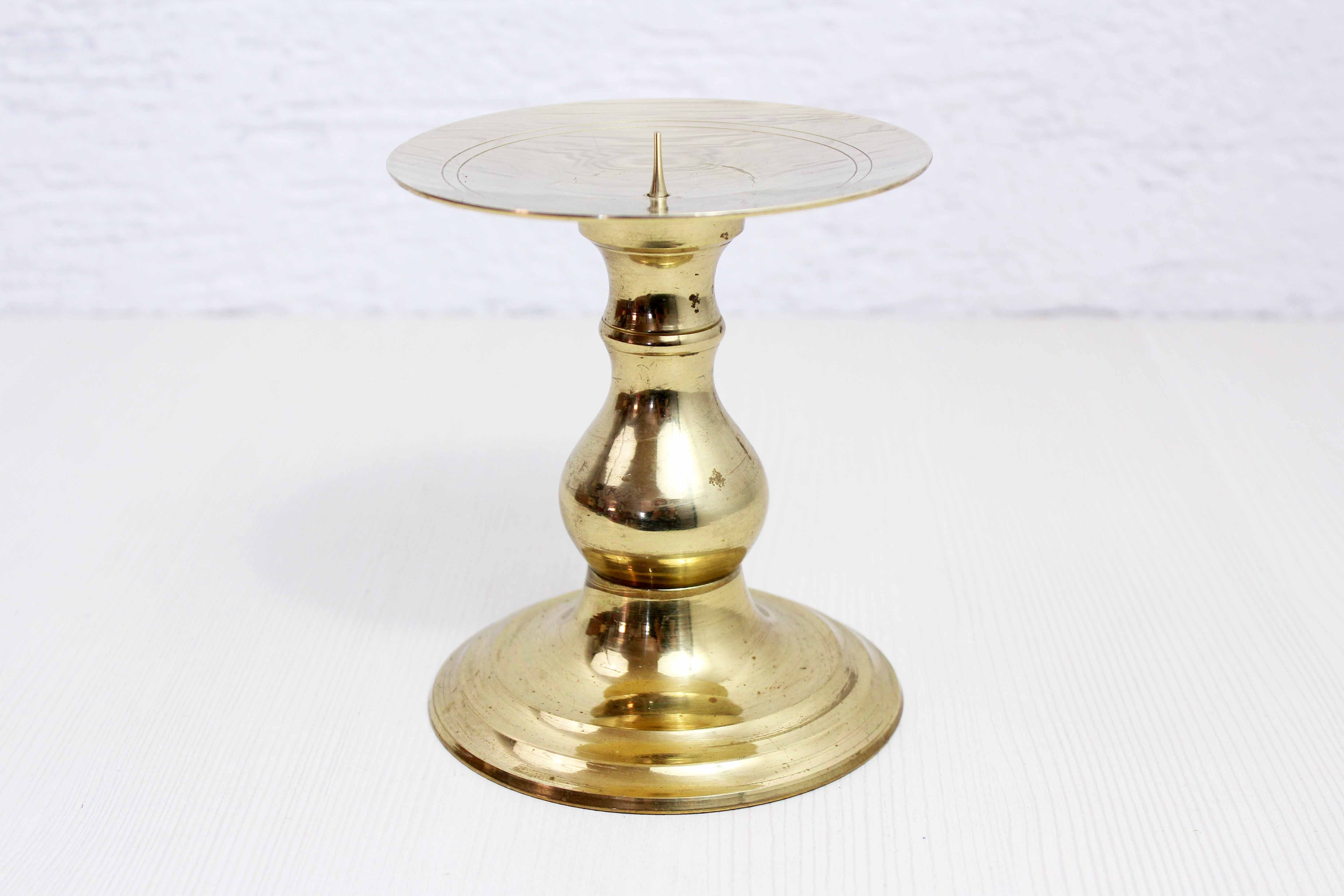 Brass candlestick