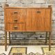 Small Scandinavian chest of drawers with compass feet, 1960s