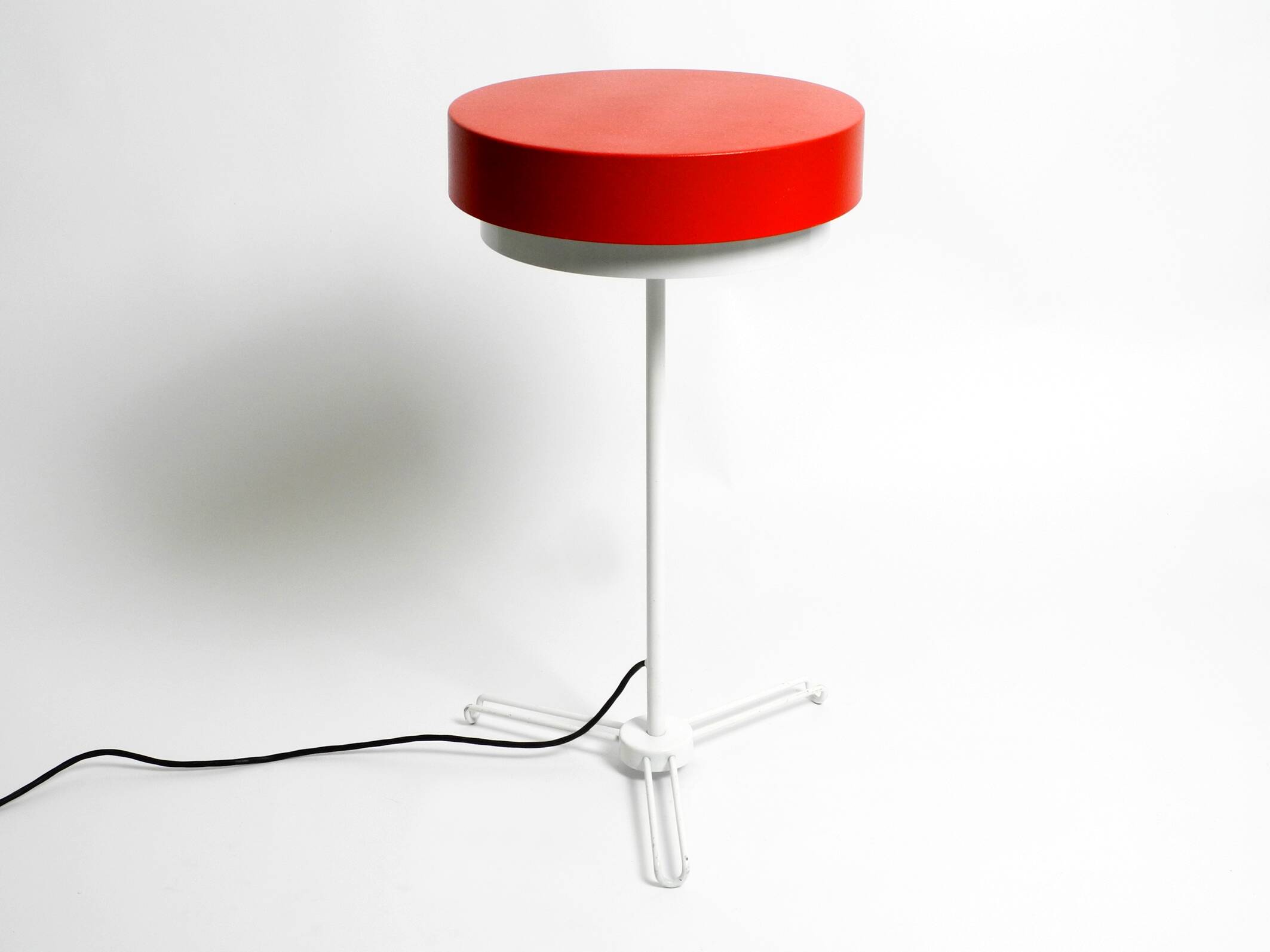 Rare mid-century metal patio floor lamp in very good original condition