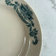 Assiette creuse Longchamp Lutèce en terre de fer
