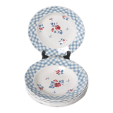 Hollow plates Digoin Sarreguemines