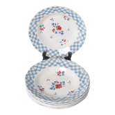 Assiettes creuses Digoin Sarreguemines