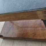 Large Empire period mahogany console table