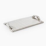 Pradier Jeauneau x Monoprix chrome tray