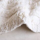 Tapis Blanc Beni Ouarain - 290 x 190 cm